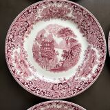 Lot de 6 assiettes à dessert modèle “Cambridge Old England”