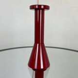 Postmodern Red Side Table, 1980s