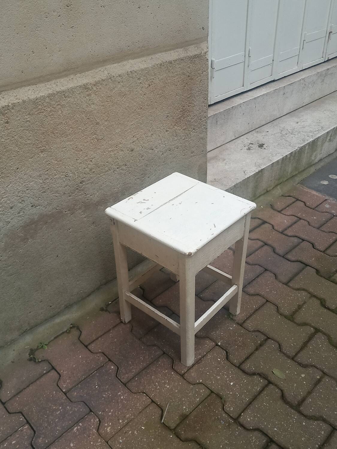 Tabouret coffre vintage