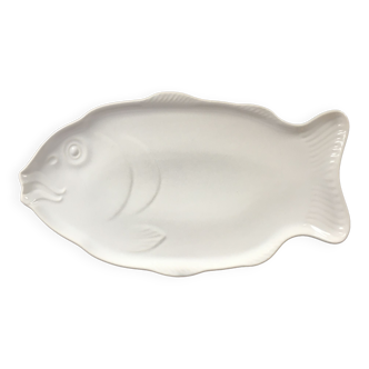 Plat poisson blanc