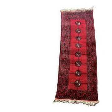 Tapis de couloir Ouzbek de Boukhara 55x140