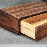 Paire de tables de chevet flottantes en palissandre danois, années 1960