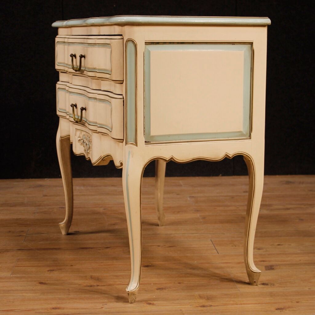 French lacquered and painted dresser from XXth century