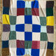 Wool patchwork blanket