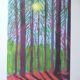 Lithograph by David Hockney, signed and numbered.