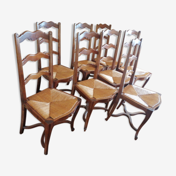 Lot of 8 chairs