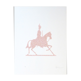 BROSSA Joan, Poema visual 4, 1989. Original lithograph signed and numbered in pencil
