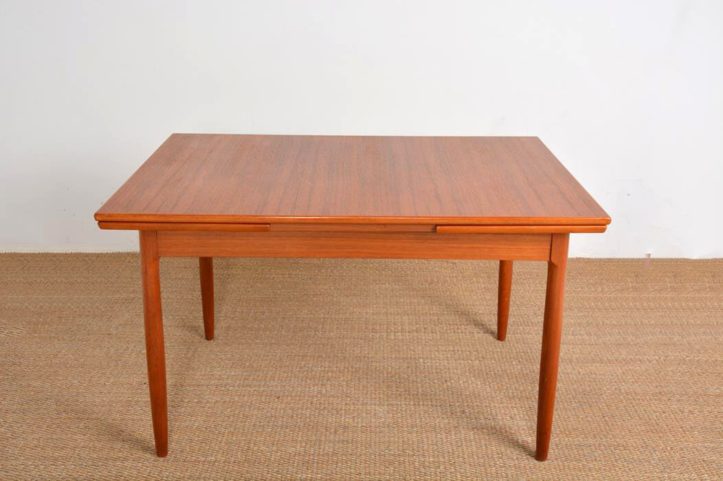 Danish dining table, published by Farstrup Møbler in the 60