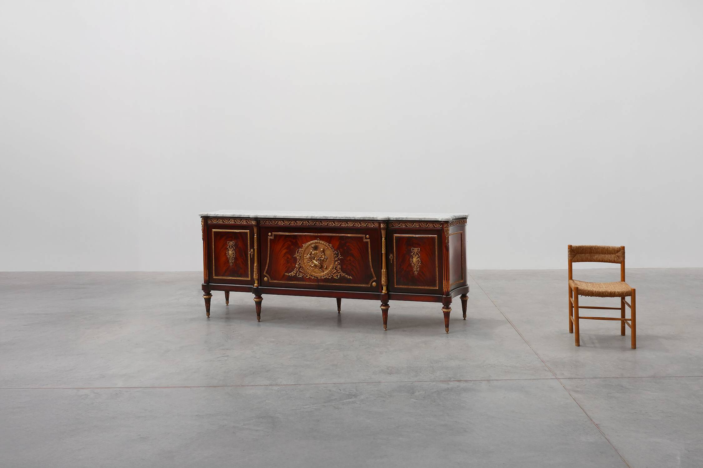 High Quality 20th Century Louis XVI style Mahogany sideboard by E.P. Ehalt