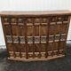 Vintage wood and ceramic bar counter