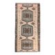Vintage Turkish Anatolian Hand-Knotted Wide Runner 183x353