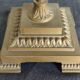 Large antique lamp collar sign art nouveau