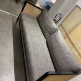 Sofa 210 black wood - Mosaîk