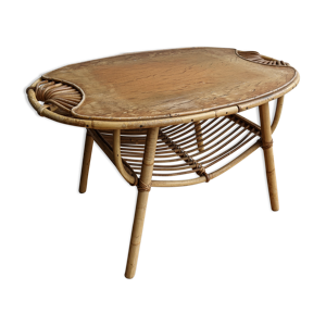 table basse en rotin