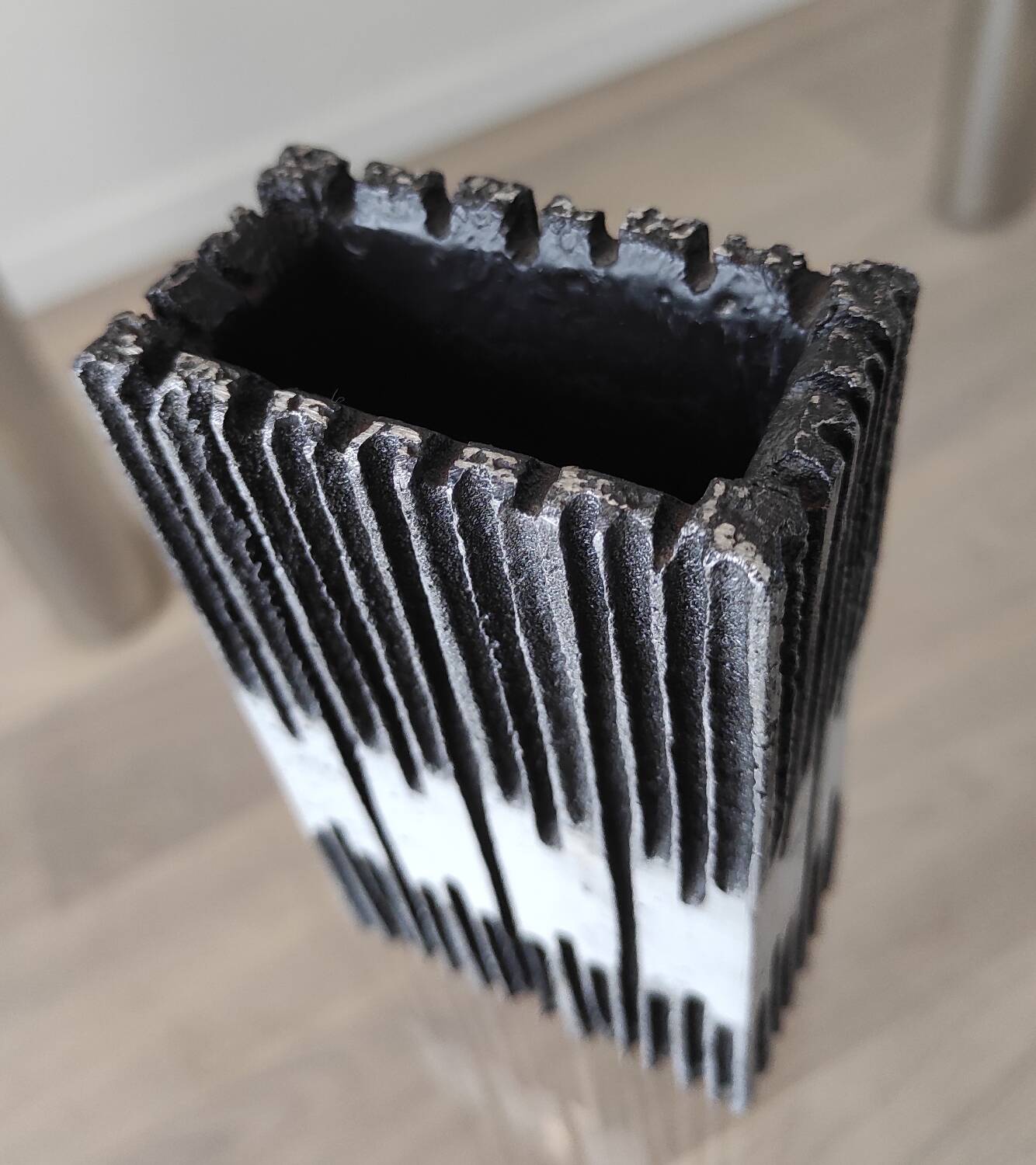 Brutalist vase, 60s.