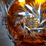 Bohemian crystal vase