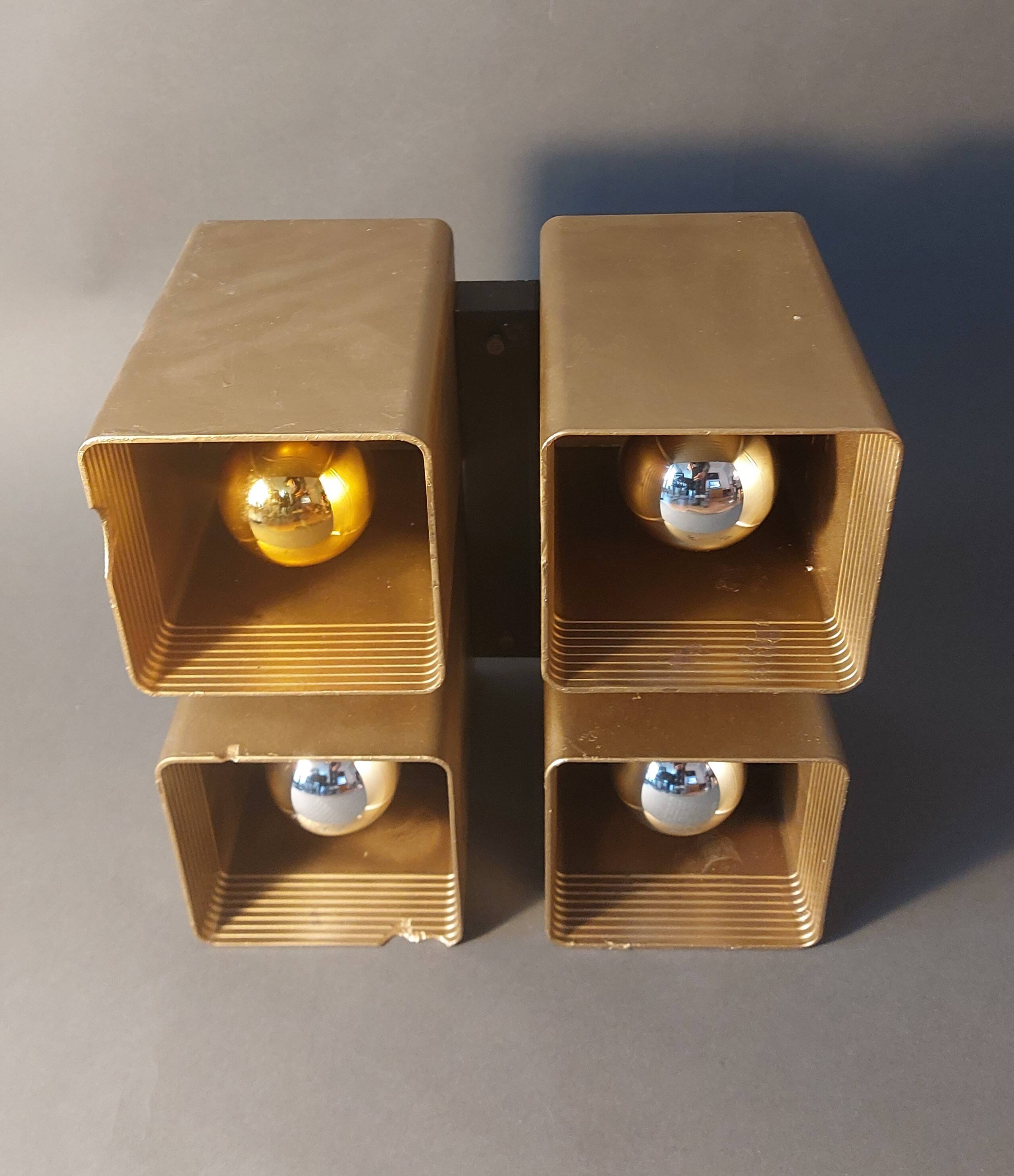 Raak 4-light pendant light, Viervoud model, Holland 1970.