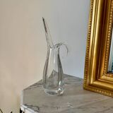 Blown glass vase stamped Art Vannes France