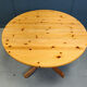 Rainer Daumiller style pine wood dining table, 1970s