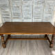 Oak farmhouse table