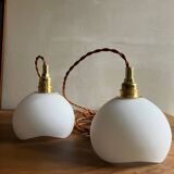 Pair of portable lamps