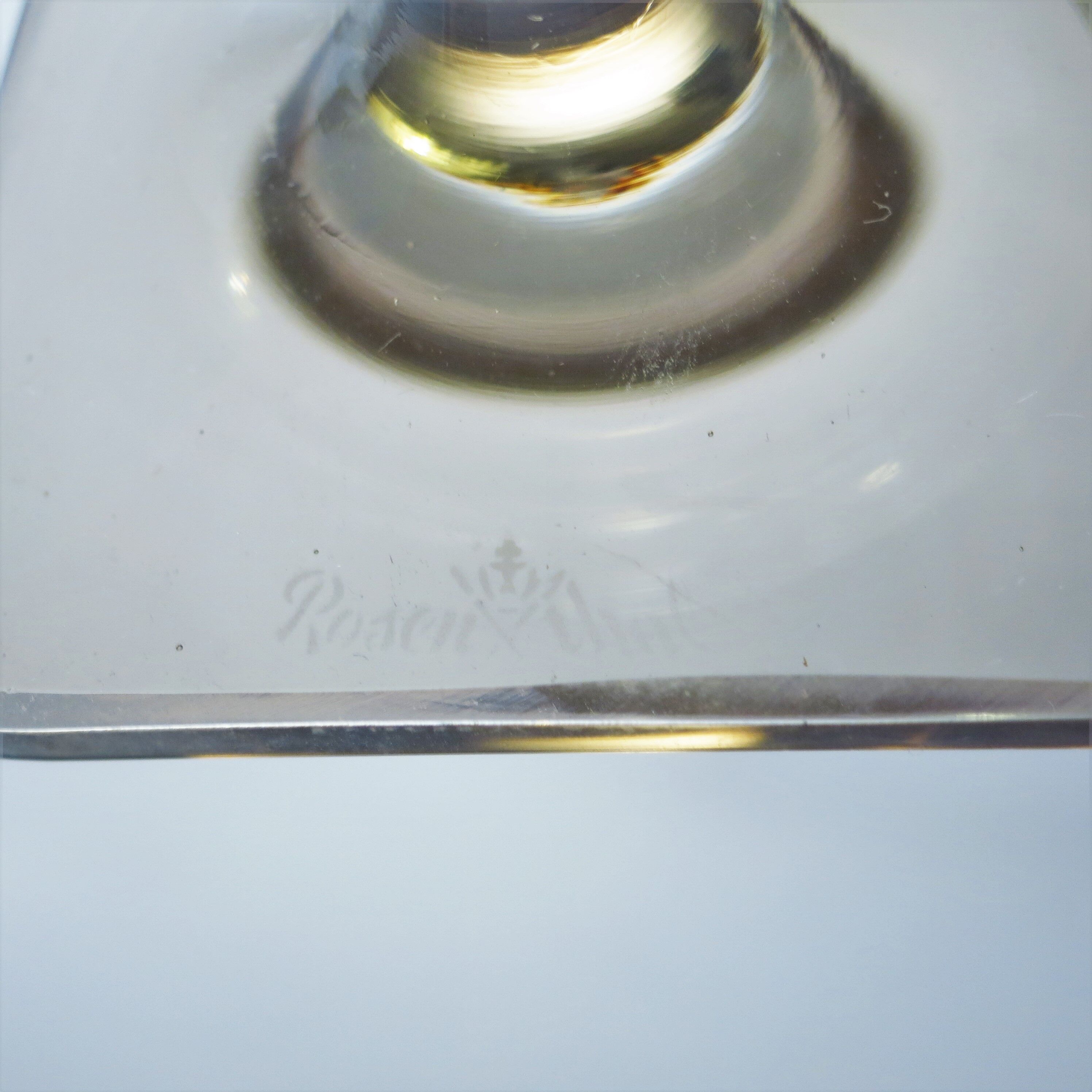 Six glasses of white wine Georg Jensen Rosenthal 60s