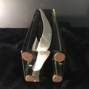 FLAVIO POLI for SEGUSO Vetri d'arte, Multi-layered glass vase, Murano, circa