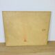 Oil painting on cardboard signed J. Masse village landscape