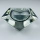 Murano glass ashtray Sommerso, Italy, 1970s