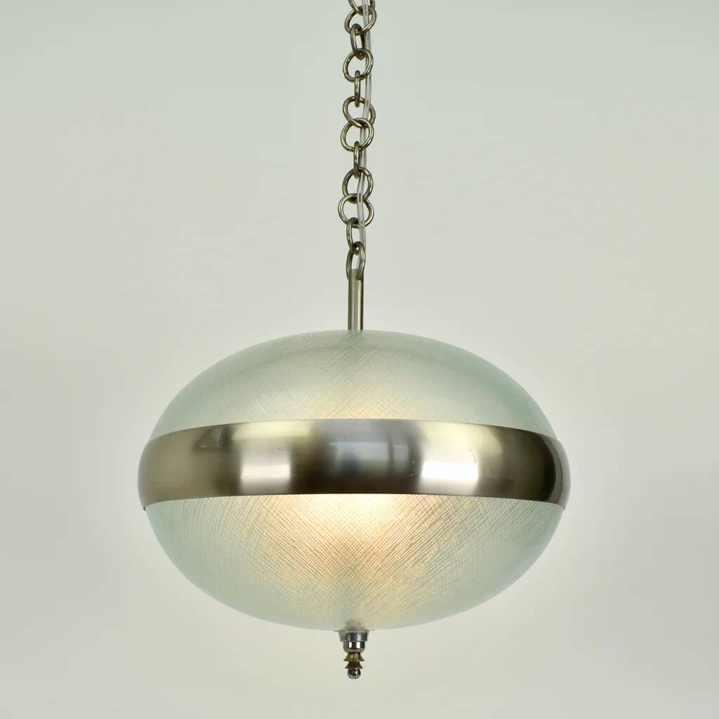Italian pendant light from the 1950s, atomic era