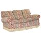 Art Deco style upholstered Kilim sofa