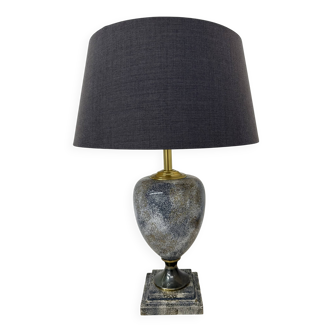 Grande lampe de table Maison le Dauphin, années 1980