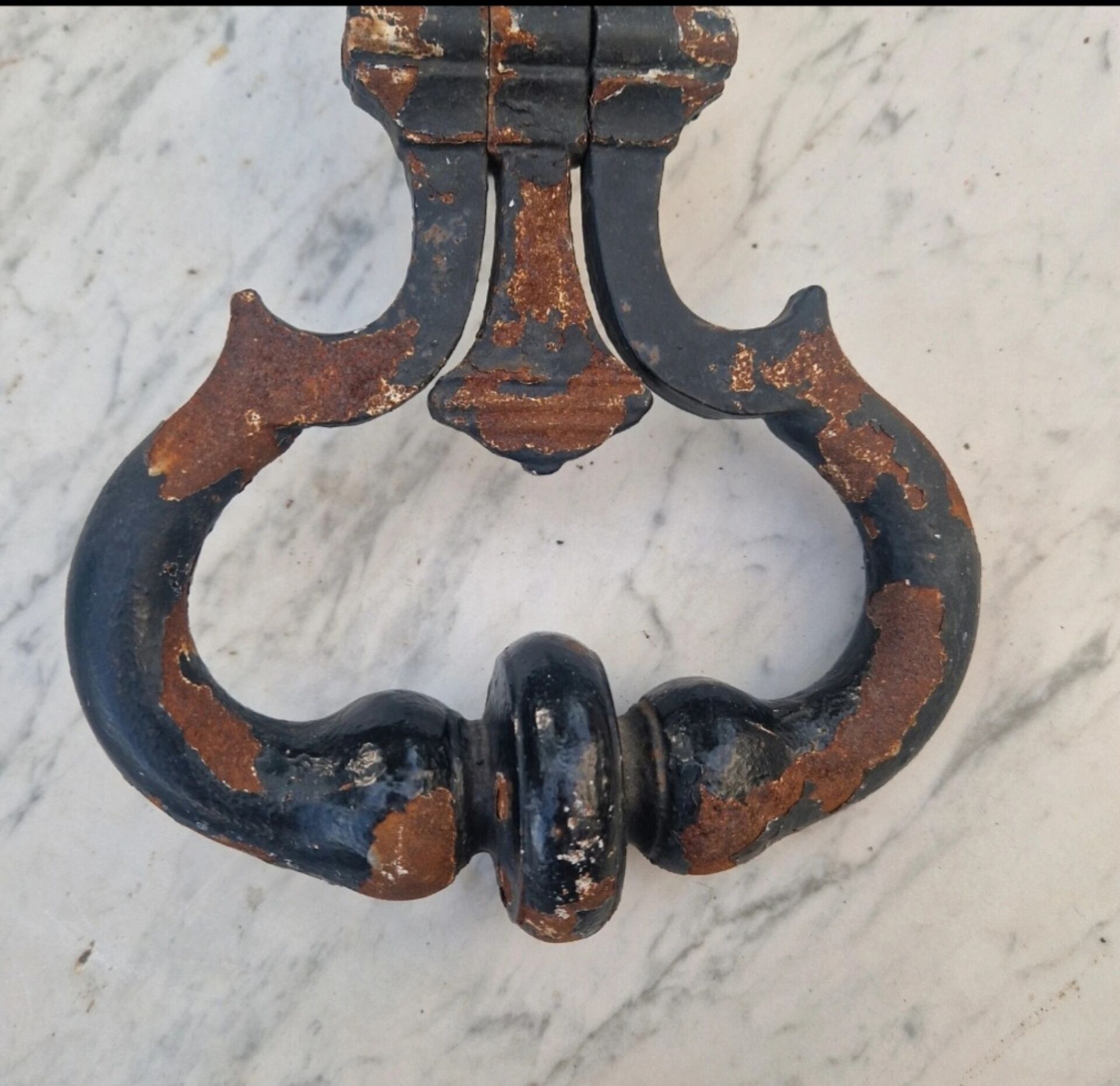 Wrought iron door knocker