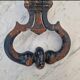 Wrought iron door knocker