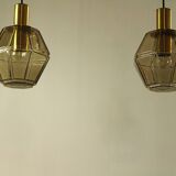 Pair of Lamps by Glashütte Limburg, Germany 1970s