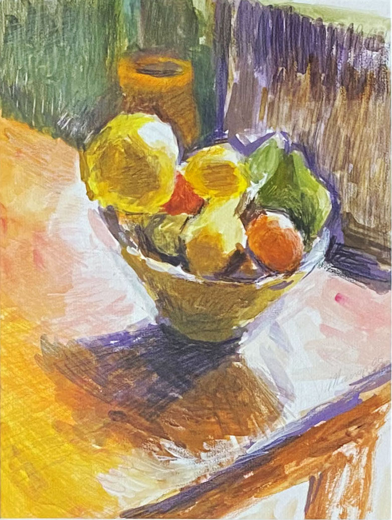 "Fruit cup on the table" by Christophe Marion
