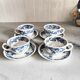 4 Villeroy and Boch cups and saucers