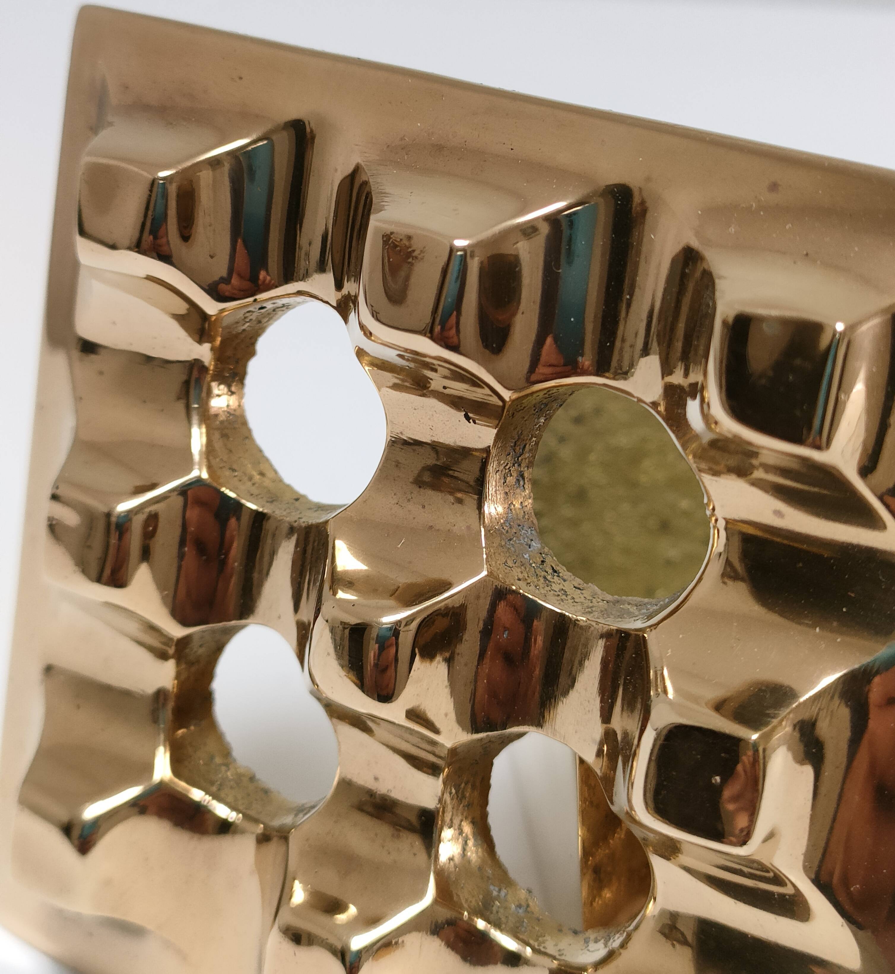 Brass ashtray design 70s