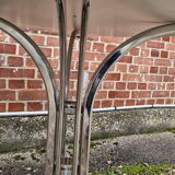 Table cuisine ronde 1970