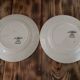 Dessert plates Sarreguemines décor Flowers of Alsace