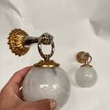 Pair of bronze sconces, neo-classical