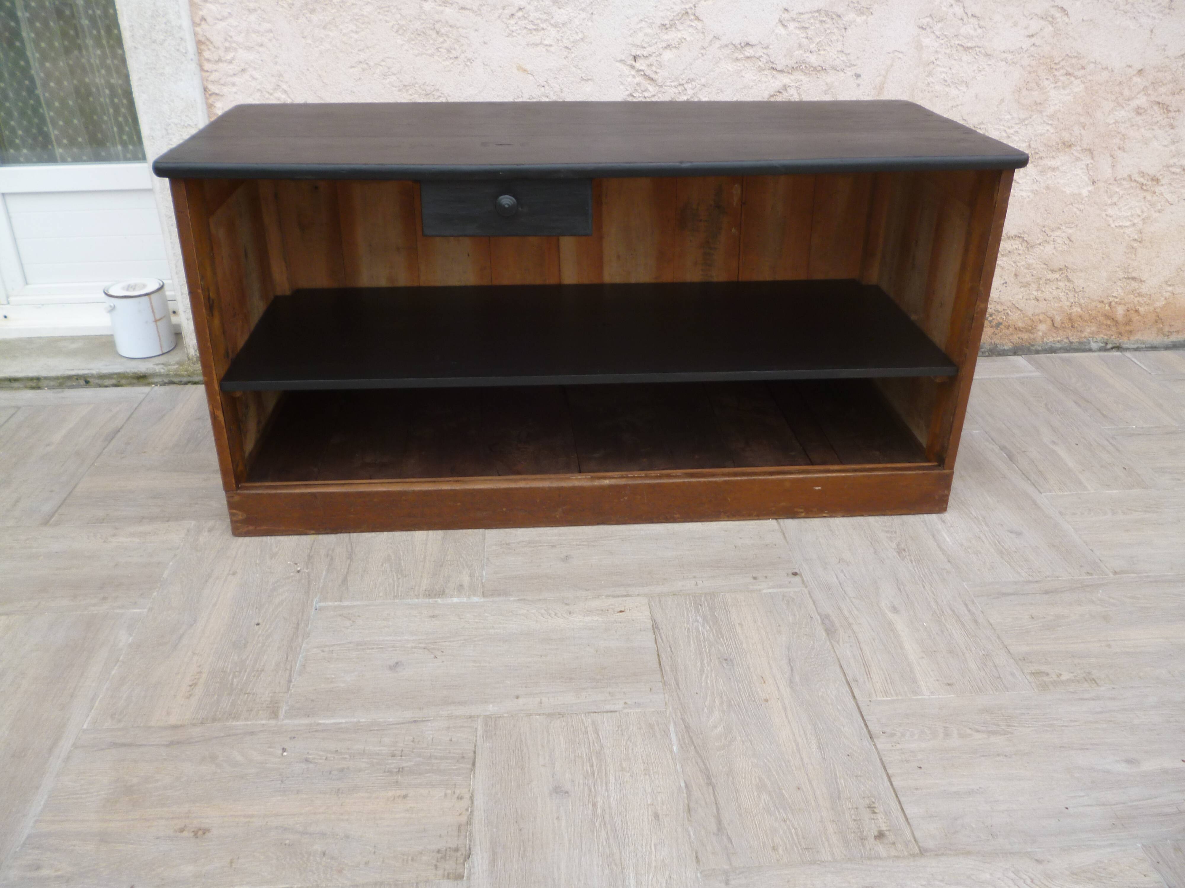 Old store counter with drawer