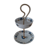 Display aperitif blue flowers