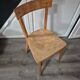 chaise bistrot bois vintage