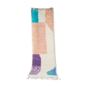 Abstract Runner, Berber Rug, 85 x 289