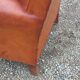 Art deco leather club chair from the 1930s