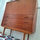 Vintage Teak Secretary Furniture, Antique Desk