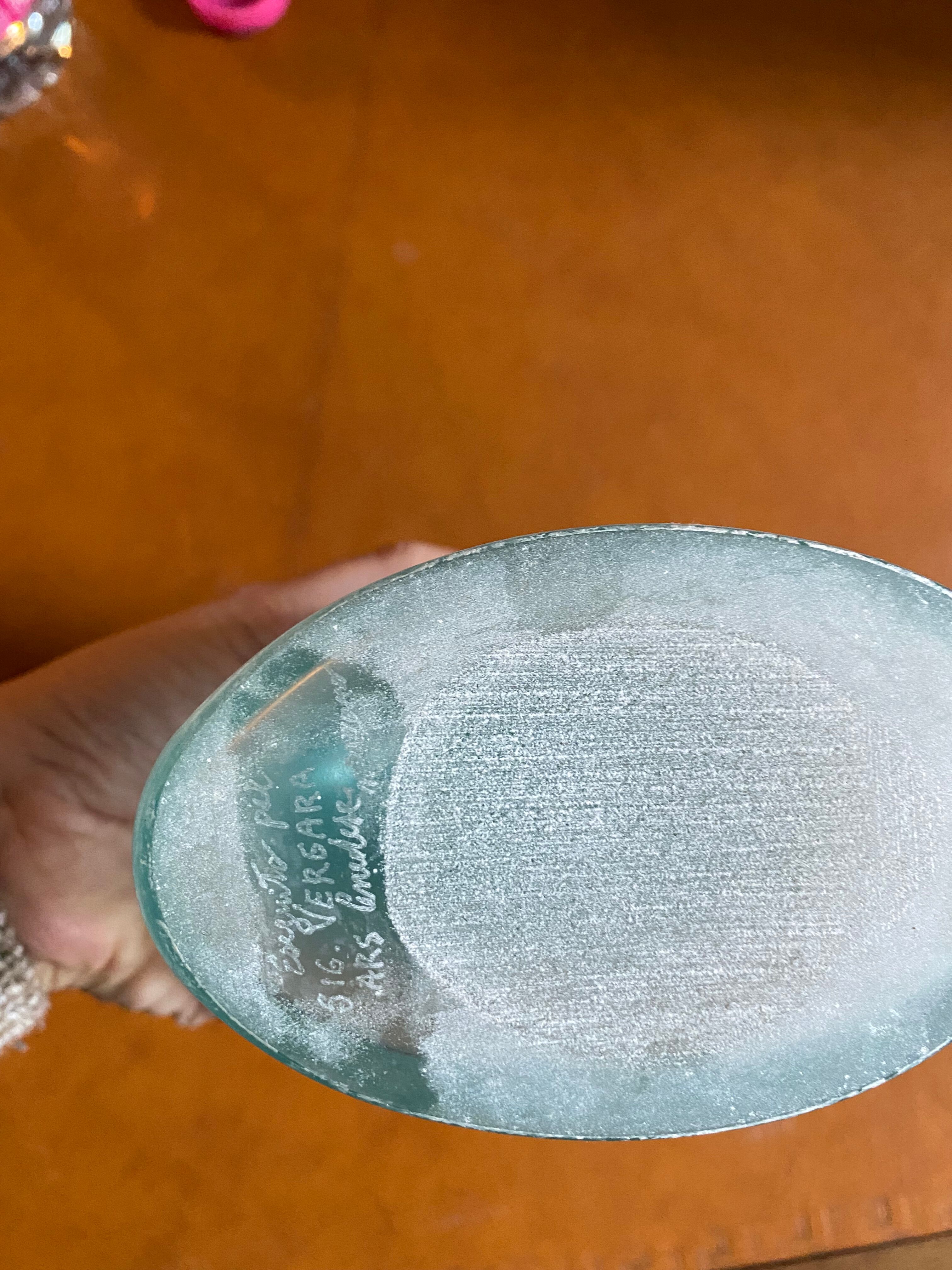 Murano Cenedese glass bottle