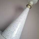 Lampe Manufactures porcelaines de Bruxelles, luminaire en céramique