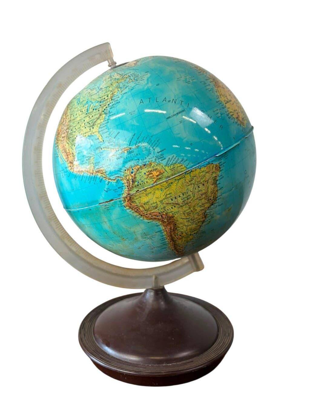 Small vintage globe / globe / decoration